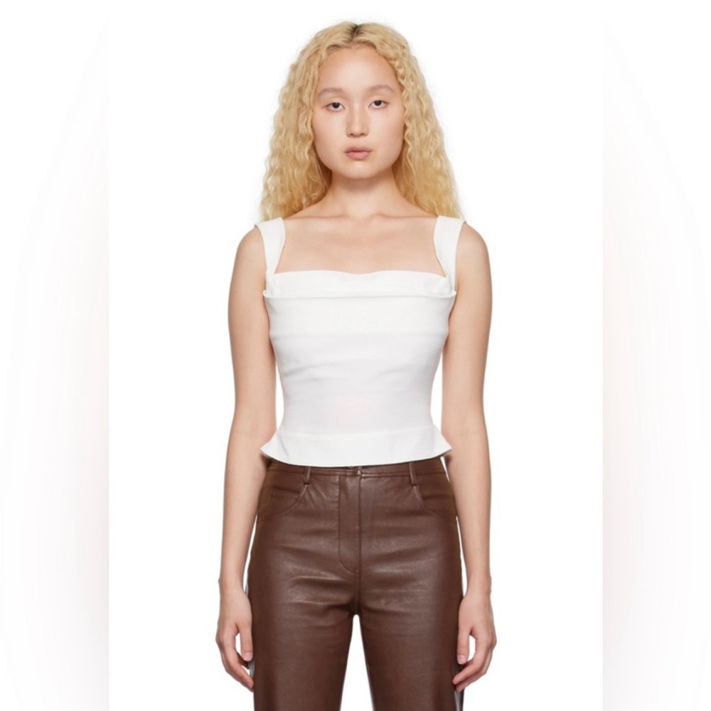 Miaou Imogene Corset in white
